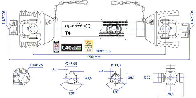 Disegno C40 1200